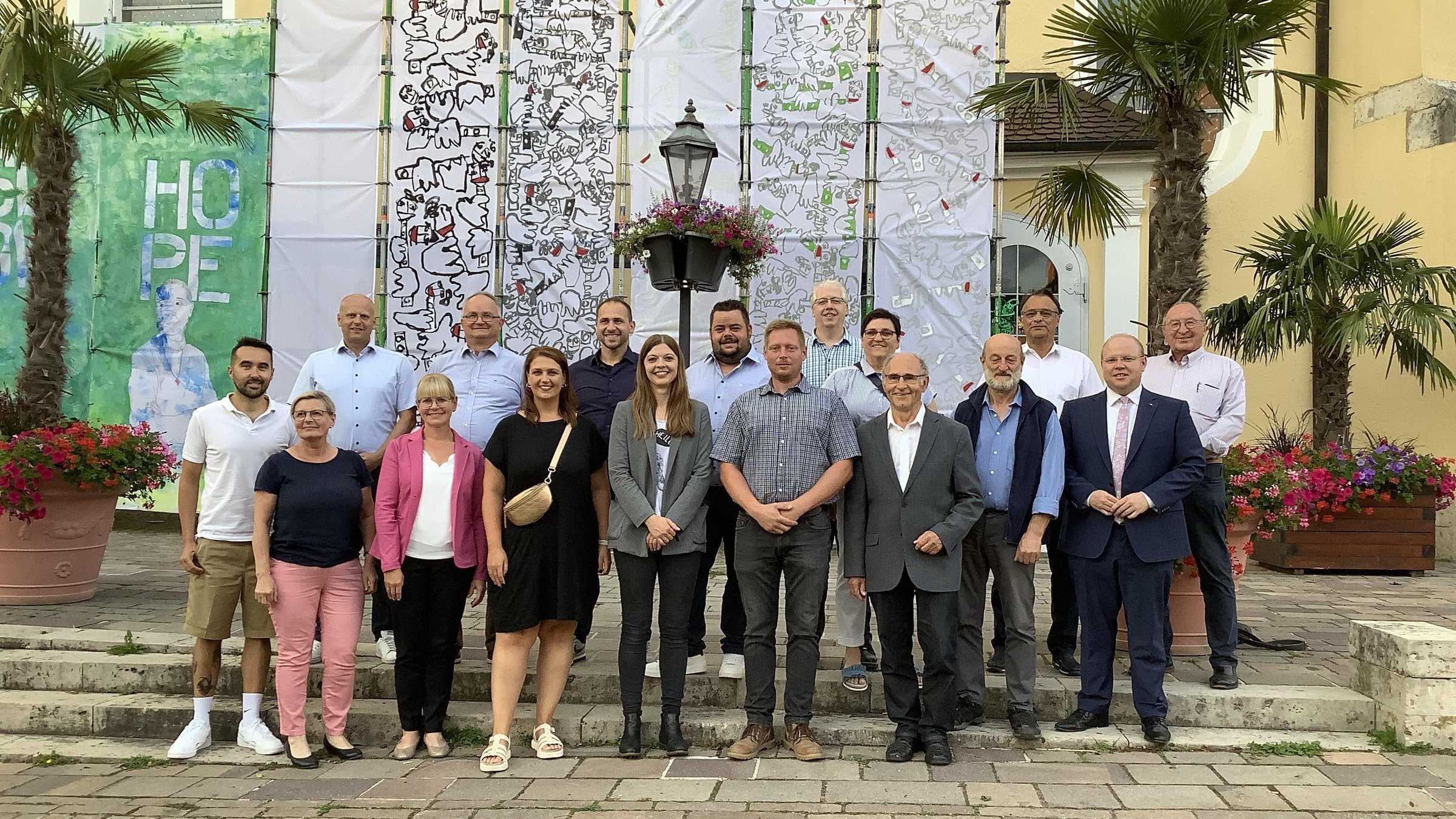 Der neue Gemeinderat ab 2024 (es fehlen: Waltraud Brenner, Martin Schill und Claudio Tartaglia)